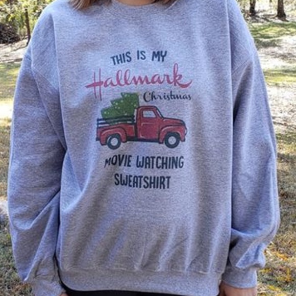 Emi Sue's Clothing Co. Tops - Gildan Unisex Hallmark Christmas Sweatshirt New